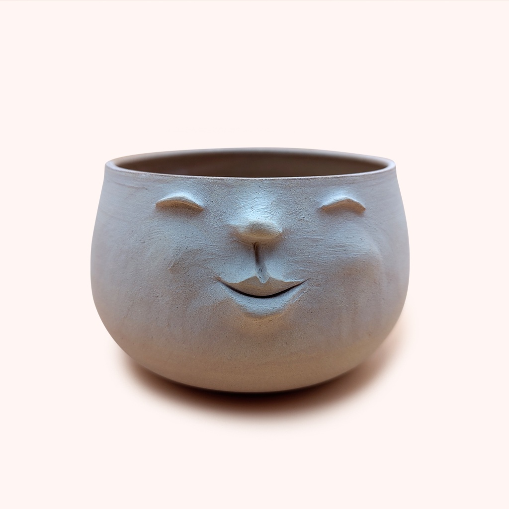 Tasse visage sans anse