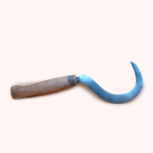 Serpette en croissant forgé